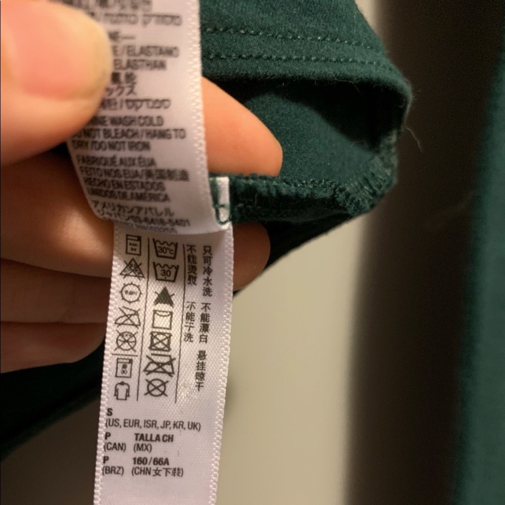 AMERICAN APPAREL mock neck open back bodysuit - Picture 4 of 4